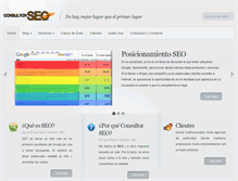 Tablet Screenshot of consultorseo.cl